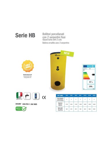 Bollitore 300 litri - a, doppio